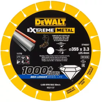 DEWALT DT40257-QZ Extreme Runtime Diamond Diskas 125 mm