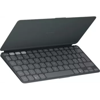 Logitech Keys-To-Go 2 itin nešiojama belaidė klaviatūra - Graphite (Nordic Layout)