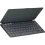 Logitech Keys-To-Go 2 itin nešiojama belaidė klaviatūra - Graphite (Nordic Layout)