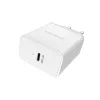 Canyon sieninis įkroviklis H-20 su USB-C 20W Baltas