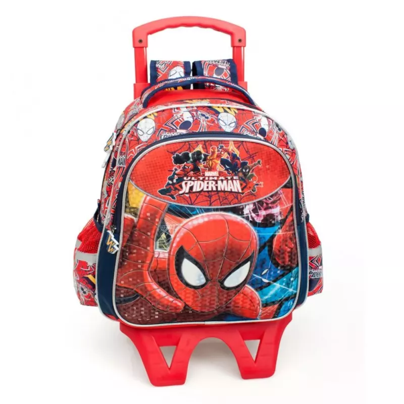 Marvel Premium 2-in-1 kuprinė berniukams „Ultimate Spiderman 3D Deluxe XL“ raudona