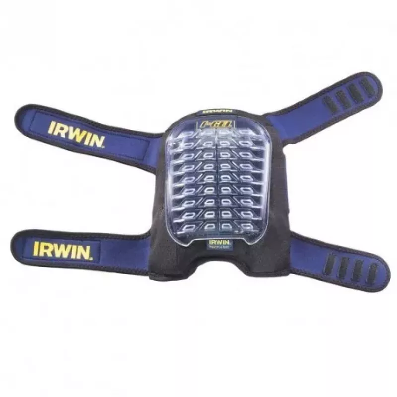 IRWIN 10503830 Apsauginiai kelių pagalvėliai sportui, juodi/mėlyni