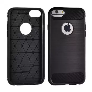 GreenGo Carbon Series Back Cover for Samsung Galaxy Note 8, Black, TPU, Matte Carbon Fiber Texture