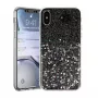 Vennus Apple iPhone X/XS juodas silikoninis dangtelis