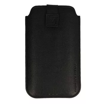 iLike Universal Leather Pocket Case L Black