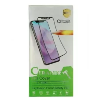 iLike Apple iPhone 11 / XR Hard Ceramic Tempered Glass Screen Protector Black