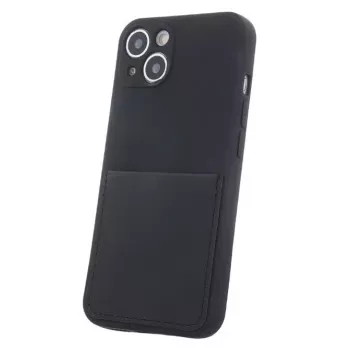 iLike Samsung Card Cover Case for Samsung Galaxy A33 5G Black