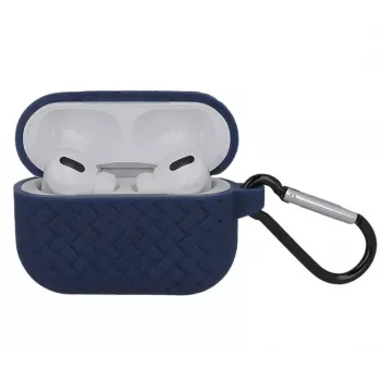 iLike Apple AirPods 3 su kabliuku dėklas Navy Blue