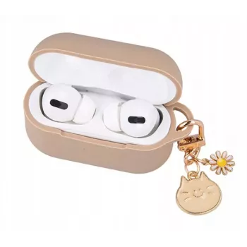 iLike Case for AirPods Pro 2 Caramel with Pendant