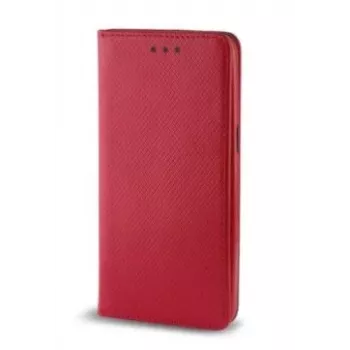 iLike Smart Magnet Case for Samsung Galaxy A05s - Raudona
