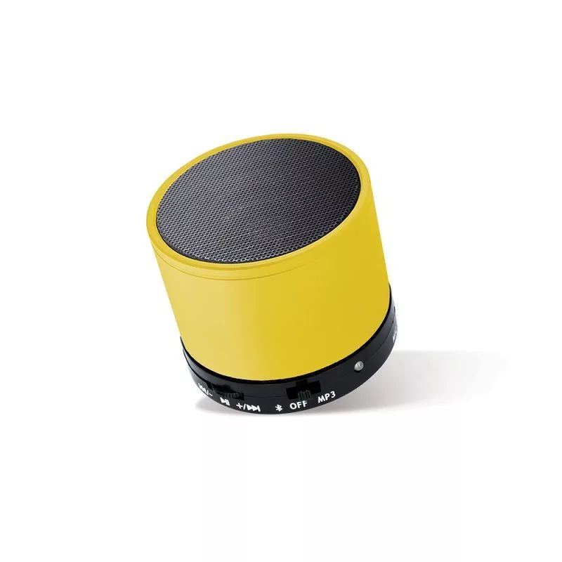 Setty Junior nešiojamas Bluetooth garsiakalbis geltonas