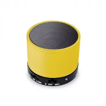 Setty Junior nešiojamas Bluetooth garsiakalbis geltonas