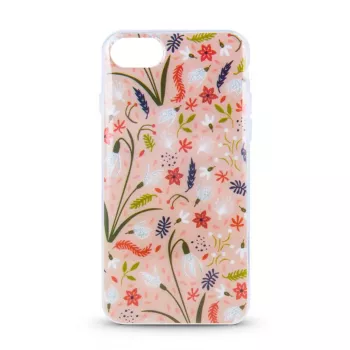 iLike Apple iPhone XS Max Spring 3 Back Case – Gėlių raštas, TPU apsauginis dėklas