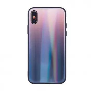 GreenGo Huawei P Smart 2019 / Huawei Honor 10 Lite Glass TPU Case Brown Black