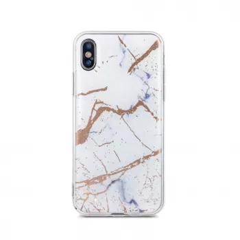 iLike Samsung Galaxy S10e Marble Case White
