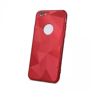 iLike Apple iPhone 8 Plus Geometric Shine Case Red