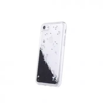 iLike Apple iPhone 11 Pro Liquid Letters TPU Case Black