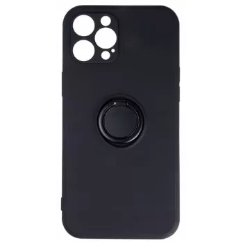 iLike Samsung Finger Grip Case, Samsung Galaxy A53 5G, juoda
