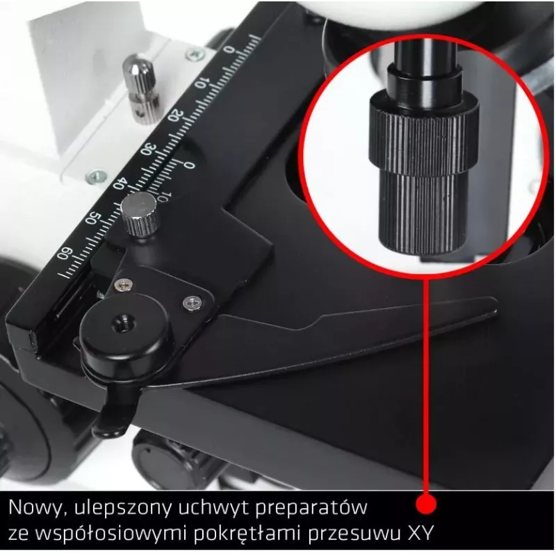 Delta Optical BioStage II Binokulinis Sudėtinis Mikroskopas 40x-1000x LED