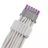 ASUS ROG EQUALIZER White Edition GPU Power Cable - 16-pin 12VHPWR to 3x8-pin PCIe - 700mm White