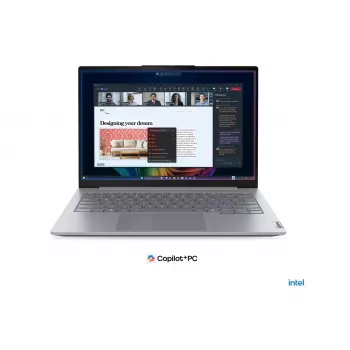 Nešiojamas kompiuteris Lenovo ThinkBook 14 G9 IPL Intel, Arctic Grey, 14 inch IPS WUXGA, Intel Core Ultra 5, 16GB DDR5, 512GB SSD, Intel Graphics, Windows 11 Pro, Wi-Fi 7, Bluetooth 5.3