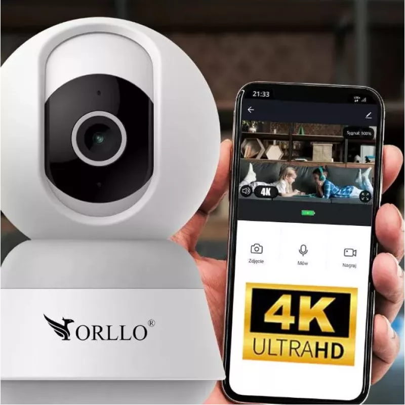 Orllo TW1 Indoor 4K Tuya Wi-Fi IP Camera
