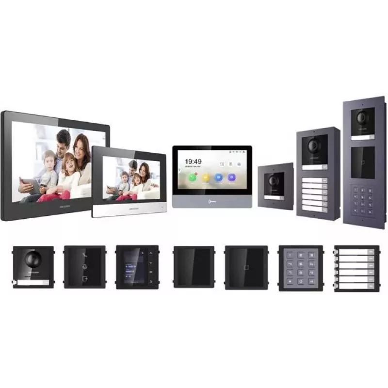 „HIKVISION“ kameros modulis DS-KD8003-IME1(B)/Flush vartų stotelei