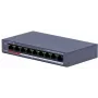 Hikvision DS-3E0109P-E/M(C) 9-Portų Fast Ethernet PoE komutatorius, 8 PoE prievadai, 65W biudžetas, nevaldomas