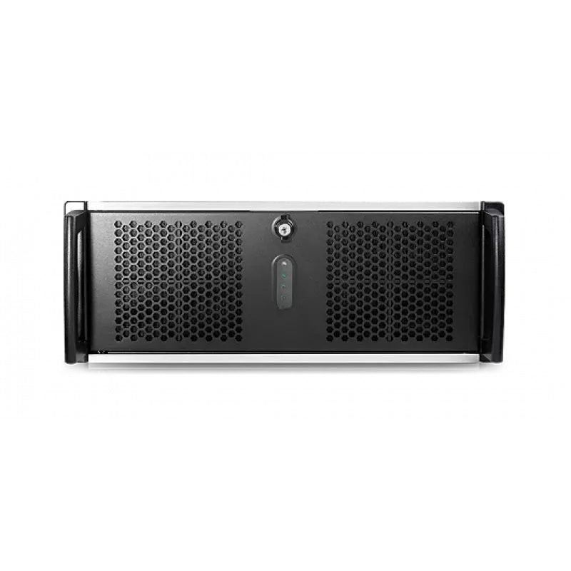 Chenbro RM41300-F2-USB3 4U Rackmount Server Chassis - E-ATX, juoda/pilka, be maitinimo šaltinio
