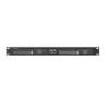 Rackmount.IT komplektas, skirtas Dell OptiPlex MFF – 1U 19 colių stelažinis laikiklis, juodas