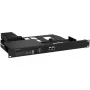 Rackmount.IT komplektas, skirtas Dell OptiPlex MFF – 1U 19 colių stelažinis laikiklis, juodas