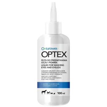 EWE EUROWET Optex akių valymo skystis šunims ir katėms 100 ml