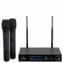 PDE Prodipe M850 DSP Duo UHF F5 - Belaidė UHF mikrofonų sistema su 2 rankiniais mikrofonais
