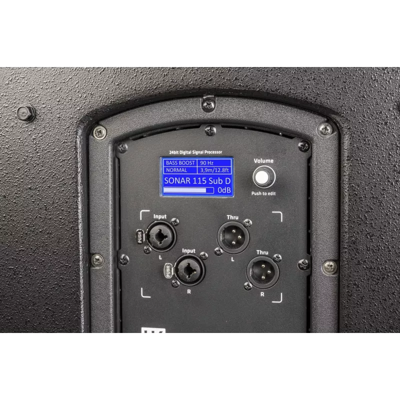 HK Audio Sonar 115 SUB D aktyvus žemų dažnių garsiakalbis 15 inch 600W RMS Class-D