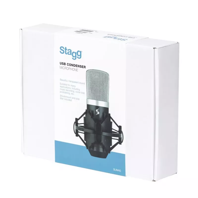 SGG Stagg SUM40 Kondenserinis USB mikrofonas