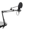 STAGG SUM45 Set - USB mikrofono rinkinys su mikrofonu, stovu, amortizatoriumi, pop filtru ir USB laidu