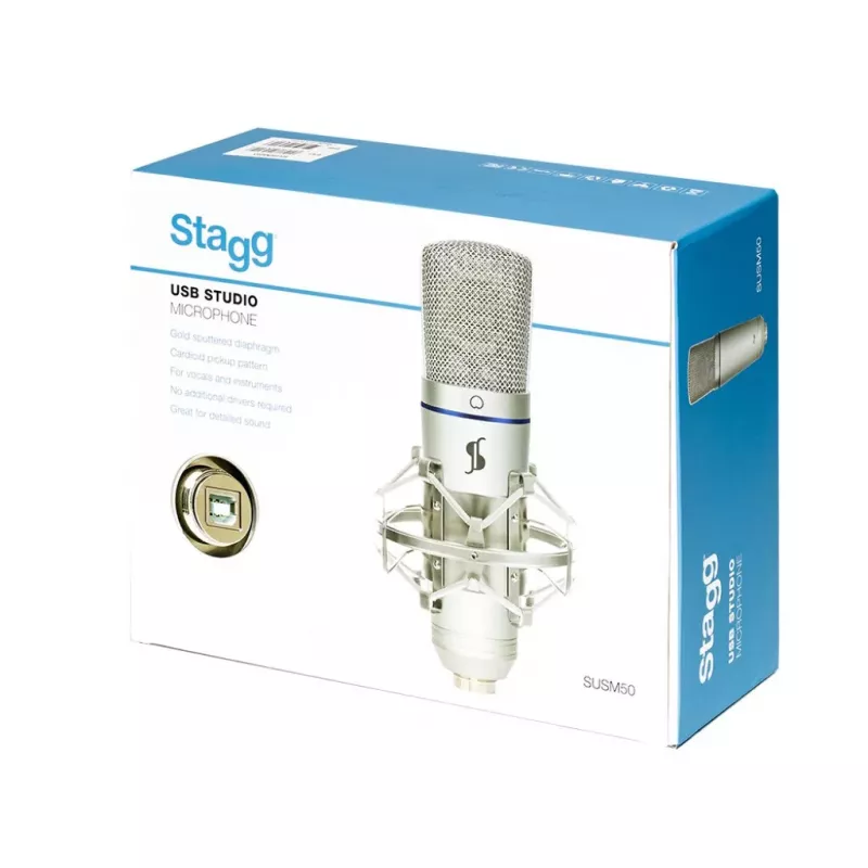 Stagg SUM50 USB Studio Condenser Microphone