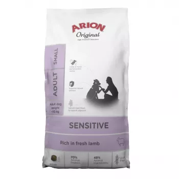 AIN ARION Original Sensitive Small Lamb Mono - Sausas šunų ėdalas - 7kg
