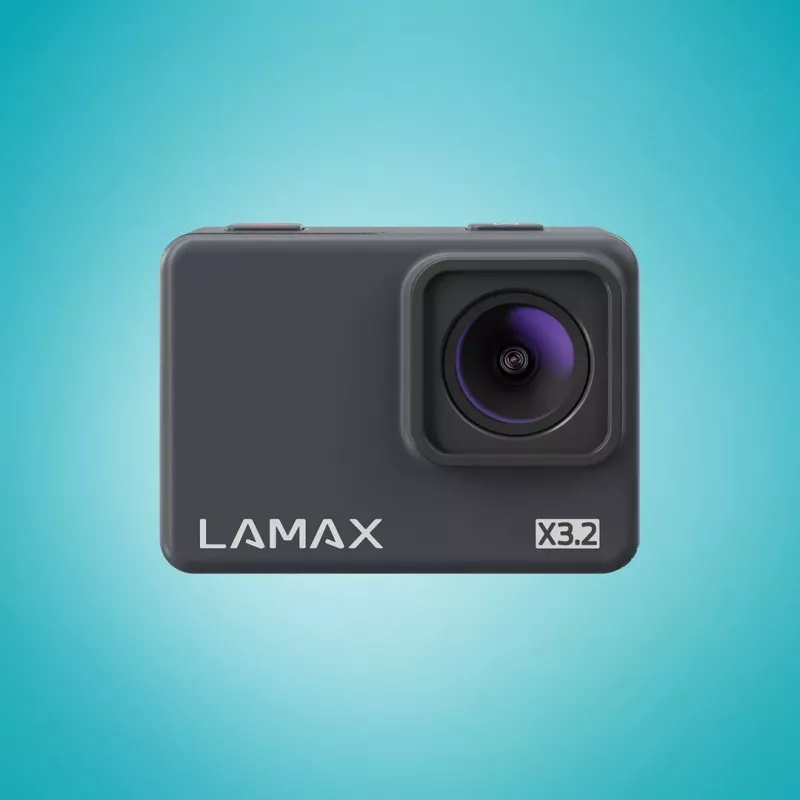 LAMAX X3.2 4K veiksmo kamera su 2 inch ekranu, Wi-Fi ir 12 MP