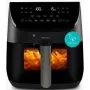 MEDION MD 13060 X20 XXL Air Fryer 6.6 L Black 1700 W su maisto termometru