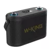W-KING H10 nešiojamas Bluetooth garsiakalbis 120W RGB lemputės IPX6 juodos spalvos