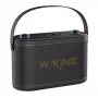 W-KING H10 nešiojamas Bluetooth garsiakalbis 120W RGB lemputės IPX6 juodos spalvos