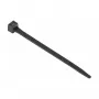 WKK juodi UV stabilizuoti kabelių raiščiai 300x4.8mm 100 vnt.