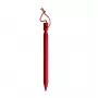 Basic Nature tentiniai kuolai 18 cm - cinkuotas plienas, 10 vnt., su kabliu, sidabriniai