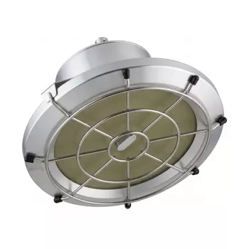 SYNERGY21 LED Spot Pendant Light UFO su kamuolio apsaugos narveliu M 150W 18000lm 4000K IP65 Juoda