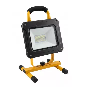 SYNERGY21 LED belaidis statybinis prožektorius 30W geltona/šalta balta Bosch suderinamas (S21-LED-NB00403)