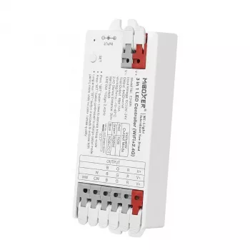 Miboxer E3-WR 5-in-1 LED valdiklis RGB/RGBW/RGB+CCT Wi-Fi 2.4GHz