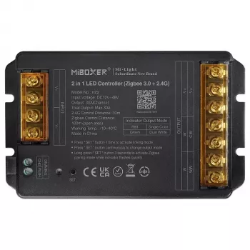 Miboxer LED valdiklis HC Series 2in1 DC12-48V Zigbee 3.0 + 2.4G HP 30A