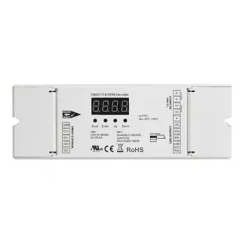SYNERGY21 LED valdiklis DMX 512 4x5A 16bit