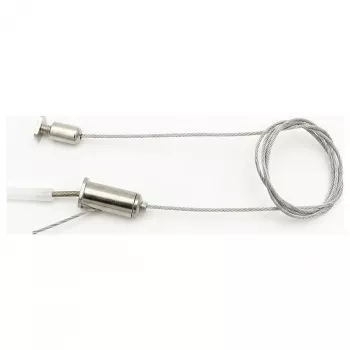 SYNERGY21 LED U-Profile ALU3535 Suspension 1m Sidabrinis